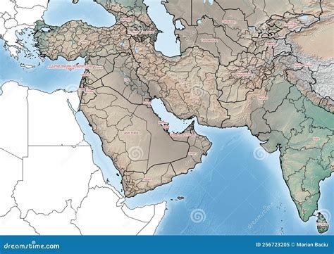 Southwest asian countries