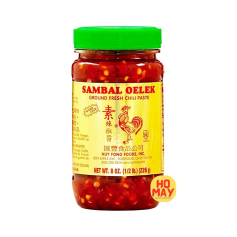 Huy Fong Sambal Oelek Ground Fresh Chili Paste - Weee!