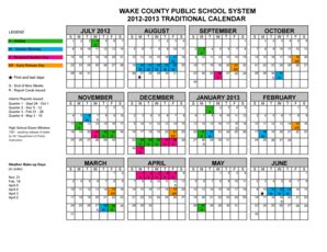 Fillable Online wcpss 2012-2013 official school calendar - Hawaii ...