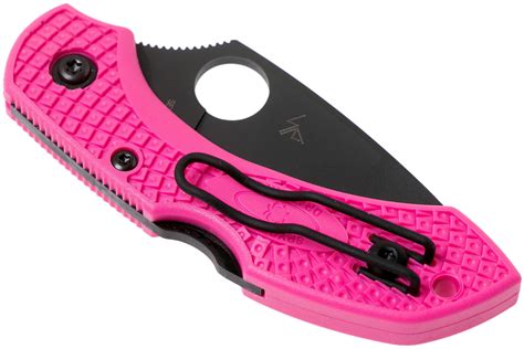 Spyderco Dragonfly 2 Pink Black S30V C28FPPNS30BK2 Pink Heals navaja ...