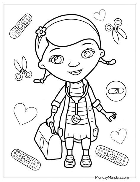 22 Doc McStuffins Coloring Pages (Free PDF Printables)