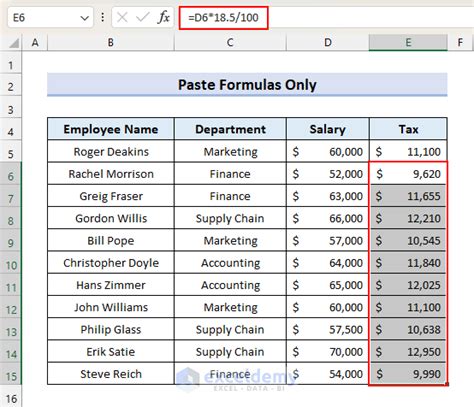 Image result for Paste Formulas