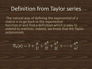 Matrix Exponential 的图像结果