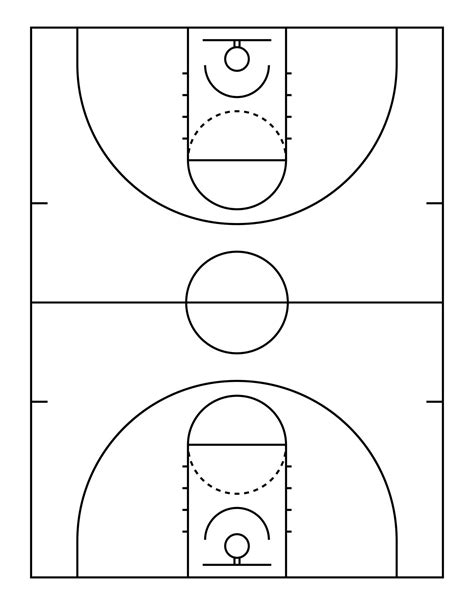 Basketball Court Diagram Photo at Jasmine Bowe blog