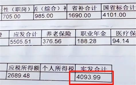 河南一高中老师晒工资单，基本工资很一般，年薪却太“吸睛”了_腾讯新闻