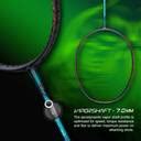 Hundred Predator 79 Extra Strong (≤38lbs) Blue, Black Strung Badminton ...