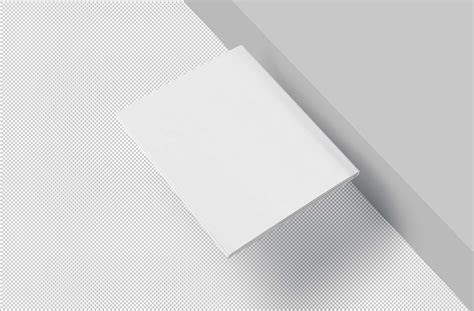 Floating Square Hardcover Book Mockup Premium Display | ZippyPixels