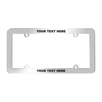 Image result for License Plate Frame Design