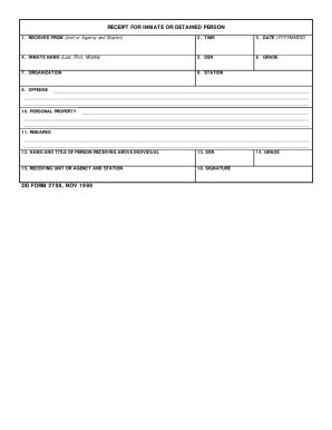 Dd Form 2708 - Fill and Sign Printable Template Online