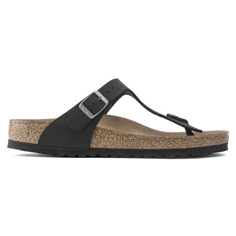 Gizeh Vegan Birko-Flor Birkibuc black | BIRKENSTOCK