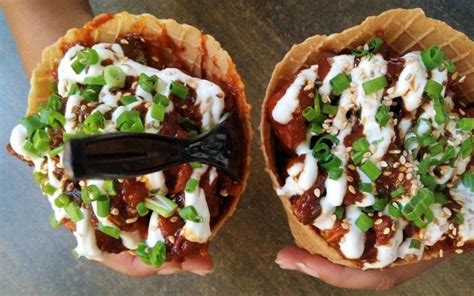 Have You Tried The Savoury Waffle Cone At Street Meat? | Pune | Whats ...