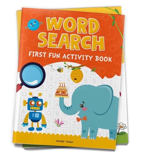 Word Search : First Fun Activity Books For Kids : Wonder House Books ...