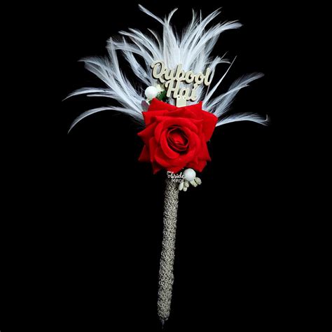 THE BRIDE MADE Nikah Signature Pen/Qubool Hai Handicraft Decorated for ...