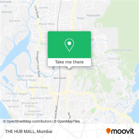 How to Get to THE HUB MALL in Goregaon by Bus, Metro or Train?