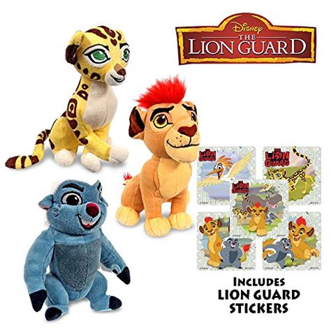 Disney Lion Guard Set Of 3 Bean Plushes Fuli Kion | Desertcart INDIA