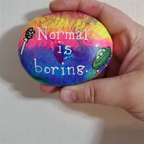 Katie the rock lady on Instagram: “What is normal anyway? Just be you ...