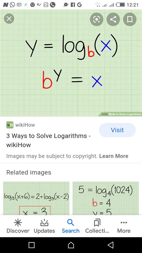 Image result for How Is a Logarithm