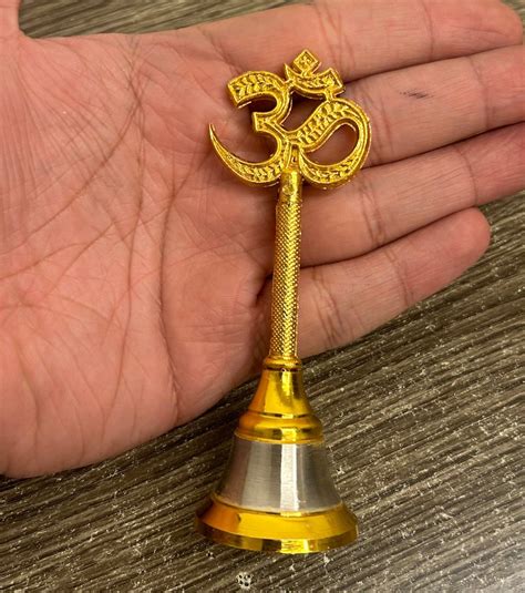 Om Bells 🔔 Ghanti for Puja Mandir or mangal path ceremony giveaways ...
