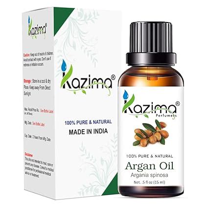 KAZIMA Argan & Rosemary Oil Combo – Pure Oils for Hair & Skin Care ...