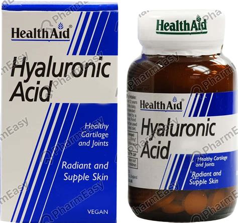 Buy HEALTH AID HYALURONIC ACID TABLETS Online & Get Upto 60% OFF at ...