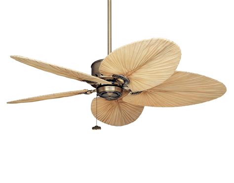 Tropical leaf ceiling fan - the best fan to install - Warisan Lighting