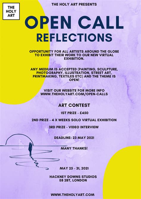 Call for Artists | OPEN CALL FOR ARTISTS - REFLECTIONS | London | | Art ...
