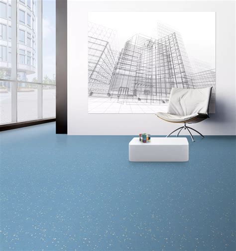 noraplan signa: Rubber Resilient Flooring by Interface