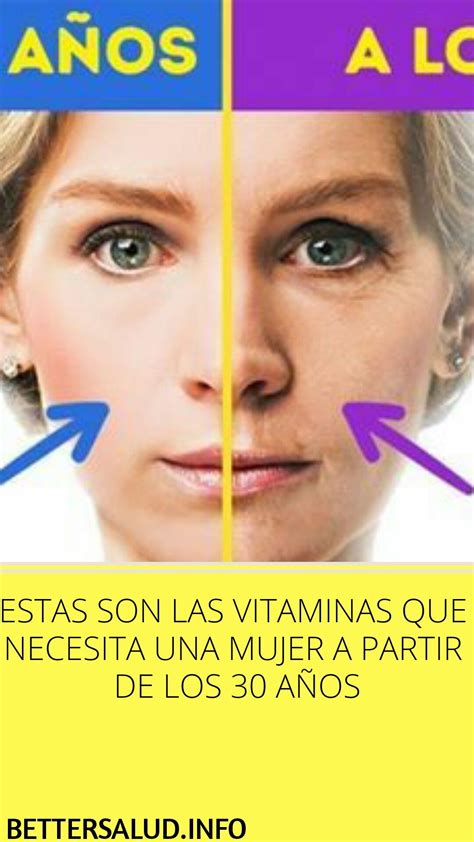 ESTAS SON LAS VITAMINAS QUE NECESITA UNA MUJER A PARTIR DE LOS 30 AÑOS ...