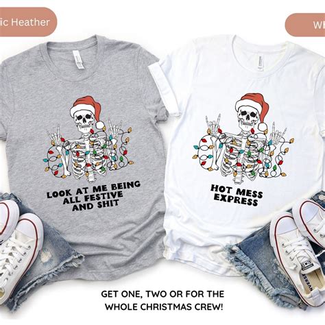 Funny Christmas Shirts, Group Christmas T-shirts, Sarcastic Shirts for ...