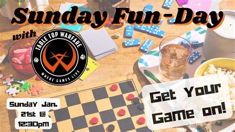 Sunday Fun-Day with Tabletop Warfare, The Suburban Brew Glynde ...