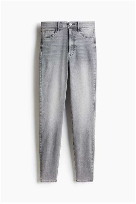 - Ultra High Ankle Jeggings - Light grey - Ladies | H&M IN