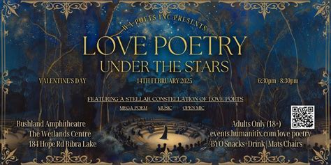 Love Poetry Under The Stars, 184 Hope Rd, Bibra Lake WA 6163, Australia ...