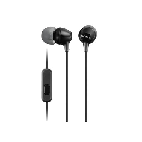 SONY slušalice MDR-EX15AP (Crne) - MDR-EX15APB 3.5mm (četvoropolni ...