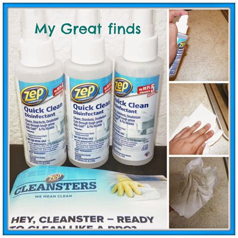 mygreatfinds: I Clean Like A Pro With Zep! #ZepCleansters #Crowdtap