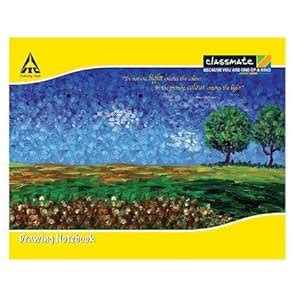 Classmate Drawing Book - Soft Cover, 40 Pages, 275x347mm, Unruled ...