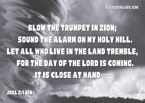 Sound the Warning – SeekGrowLove.com