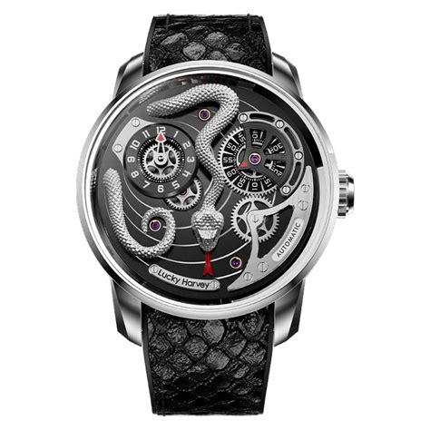 Lucky Harvey | Snake Automatic Watch | Bold fashion statement for ...