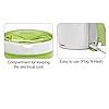 Buy MILTON Plastic Futron 4 Electric Tiffin Lunch Box (Multicolour ...