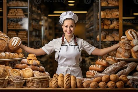 Portrait of a successful female bakery owner 28646697 Stock Photo at ...