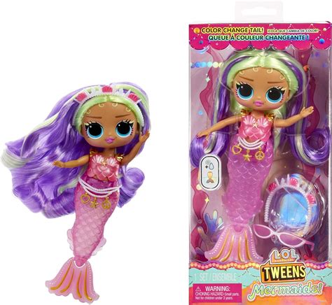 LOL Surprise Tweens Mermaid Cleo Clove Fashion Doll with Color Changing ...
