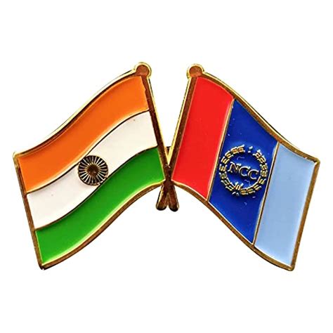 Buy Small India and NCC Flag Lapel Pin/Brooch/Badge (Pack of 2) at ...