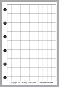 Handy Forms Pocket Size Graph Paper Refill : Amazon.in