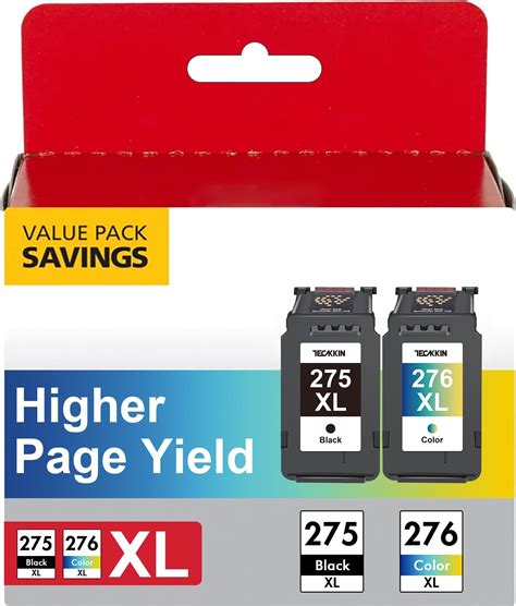 Amazon.com: Canon PG-275 / CL-276 Genuine Ink Value Pack (2 Cartridges ...