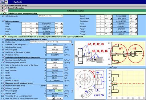 Image result for Flywheel Calculation Examples
