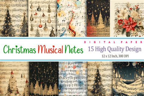 Image result for Christmas Musical Notes