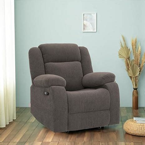FRIENDS LIFE Ergonomic Recliner Sofa 1 Seater | Reclining Chair with ...