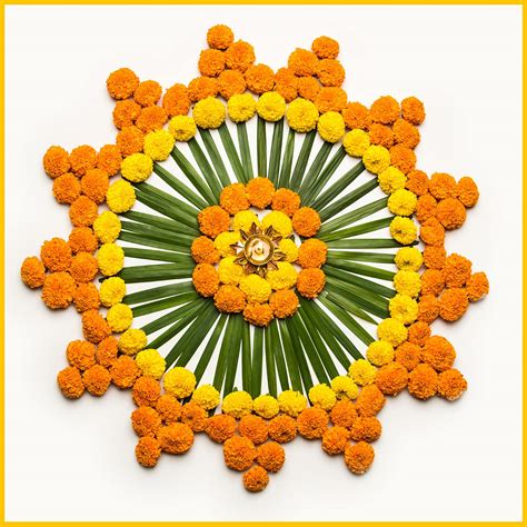 SCPmarts Rangoli Sticker Floor Sticker Peel and Stick Sticker Vinyl PVC ...