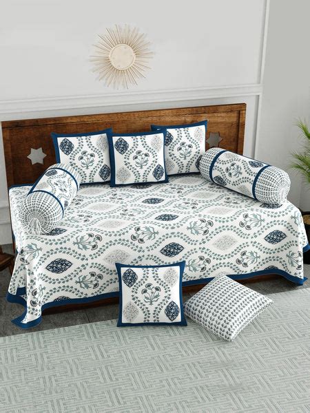 Hand Block Printed Cotton Dewan Sets | Blocks of India |Traditional ...
