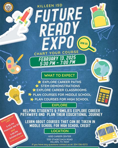 Killeen ISD | Killeen ISD's Future Ready Expo: Chart Your Course Date ...