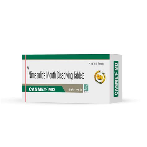 Nimesulide Mouth Dissolving Tablets Manufacturers in India